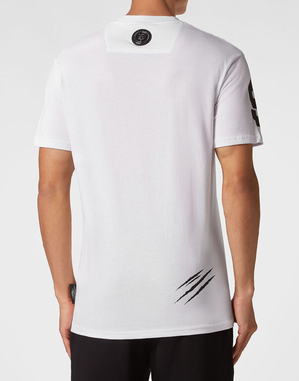 Plein Sport T-shirt Round Neck SS White
