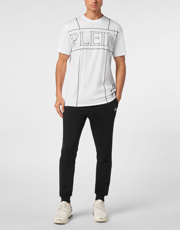 Plein Sport T-shirt Round Neck SS White