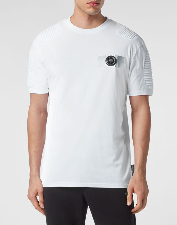 Plein Sport T-shirt Round Neck SS White