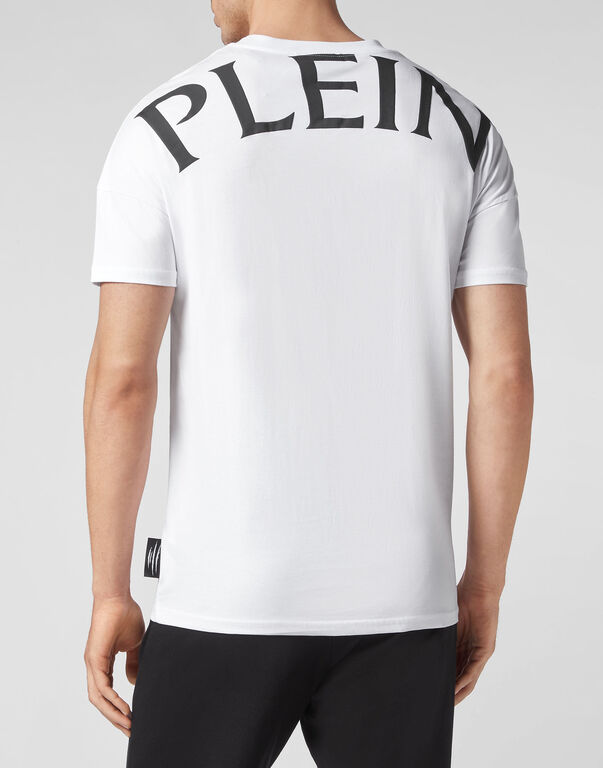 Plein Sport T-shirt Round Neck SS White