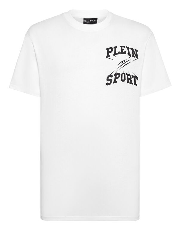 plein sport T-shirt Round Neck SS white / black