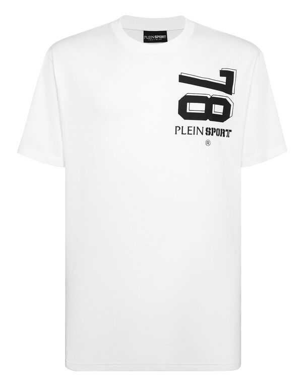 plein sport T-shirt Round Neck SS white / black