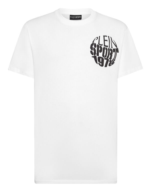 plein sport T-shirt Round Neck SS white / black