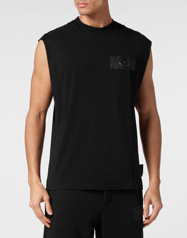 Plein Sport Tank Top Black / Black