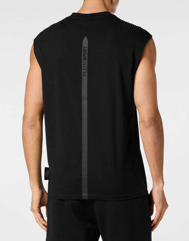 Plein Sport Tank Top Black / Black