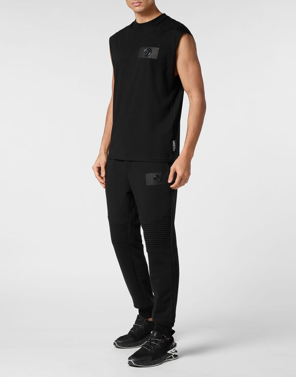 Plein Sport Tank Top Black / Black