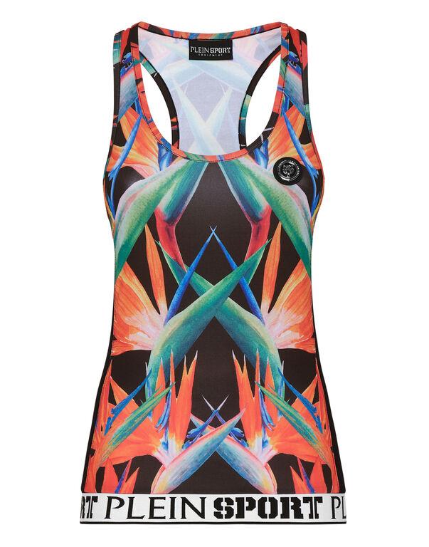 plein sport Tank top black / multicolored