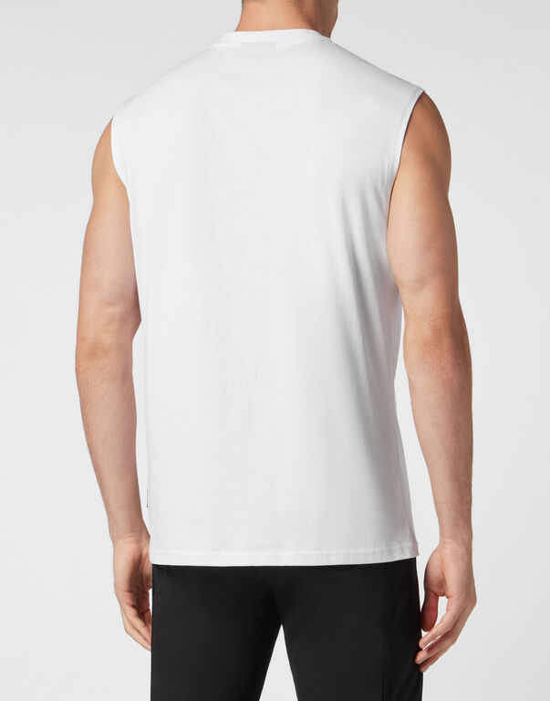 Plein Sport Tank Top White