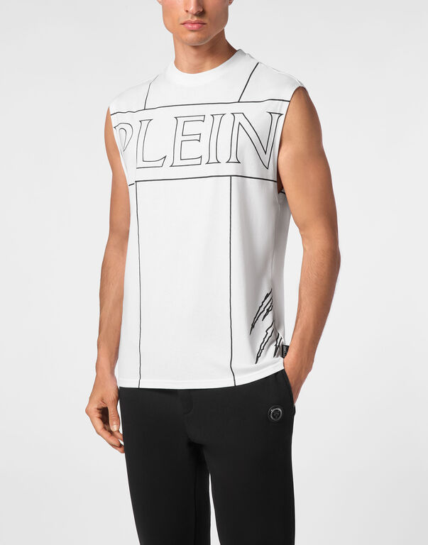 Plein Sport Tank Top White