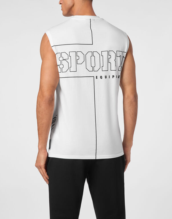 Plein Sport Tank Top White