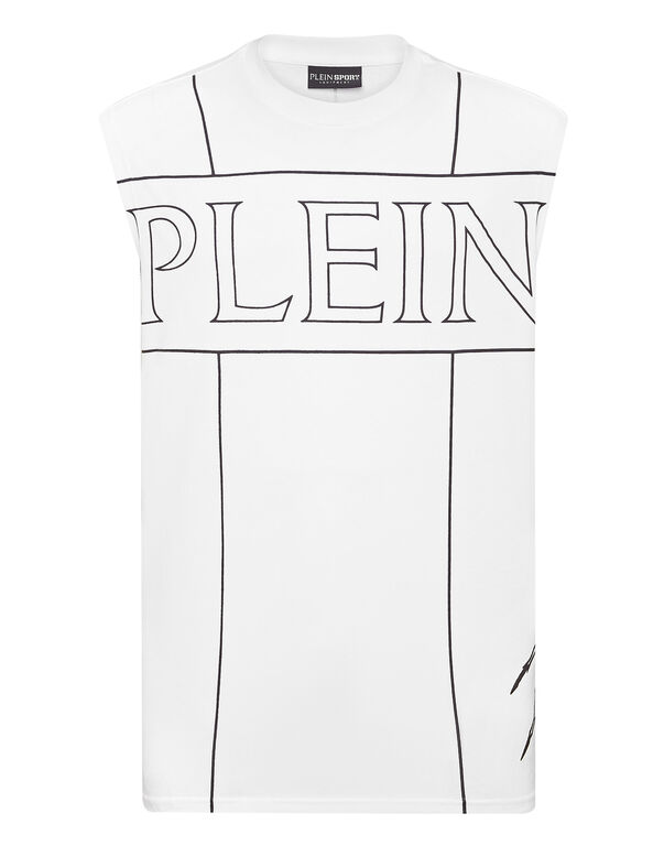 plein sport Tank Top white