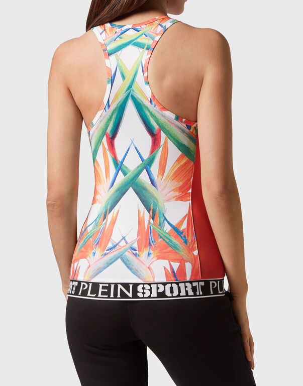 Plein Sport Tank Top White / Multicolored