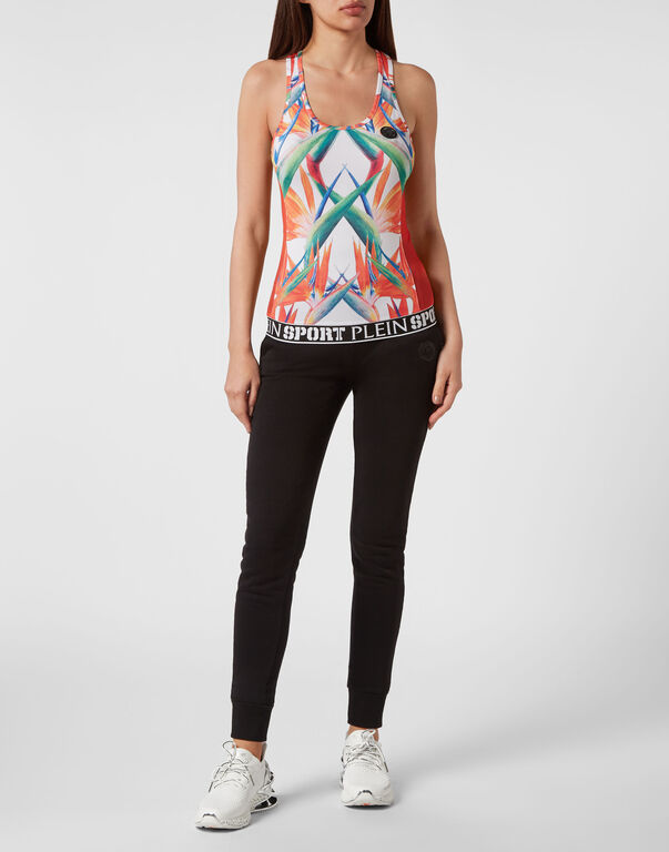 Plein Sport Tank Top White / Multicolored