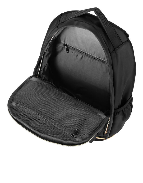 Plein Sport Technical Backpack PS Black/light Gold