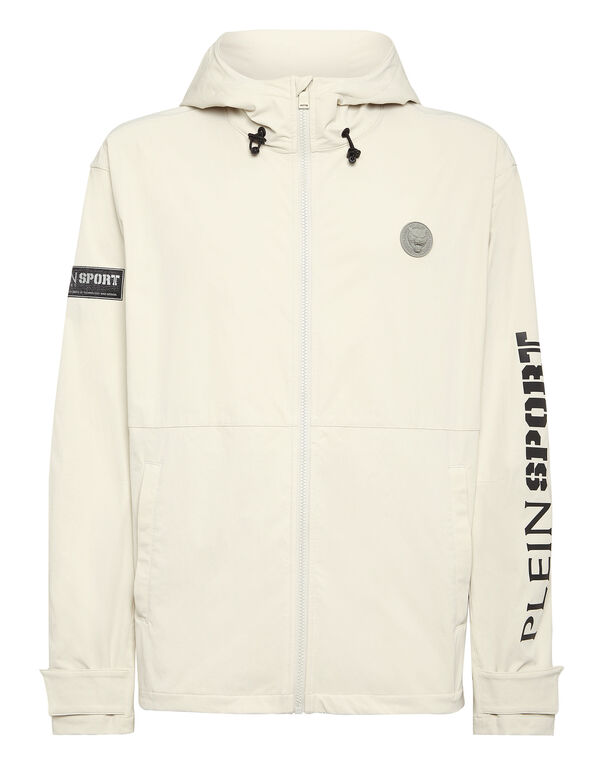 plein sport Technical Nylon Jacket LS Scratch grey