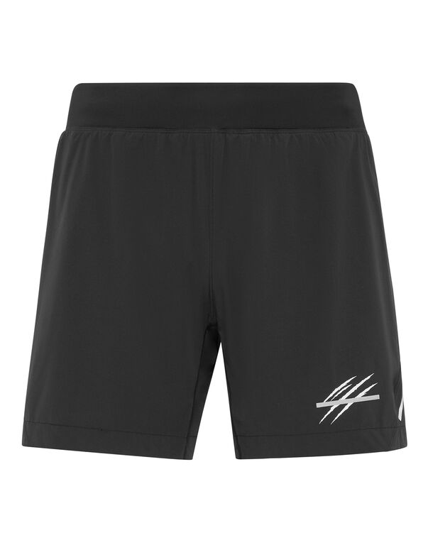 plein sport Technical Running Shorts Scratch black