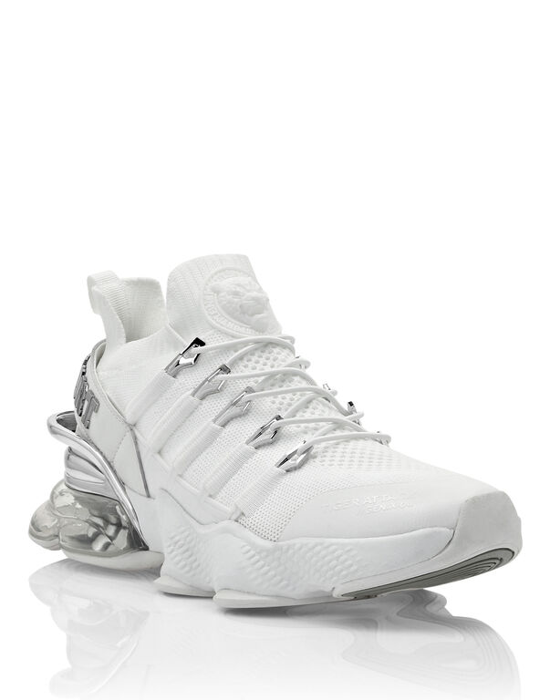 Plein Sport Tiger Attack//Gen.X.04 White/nickel