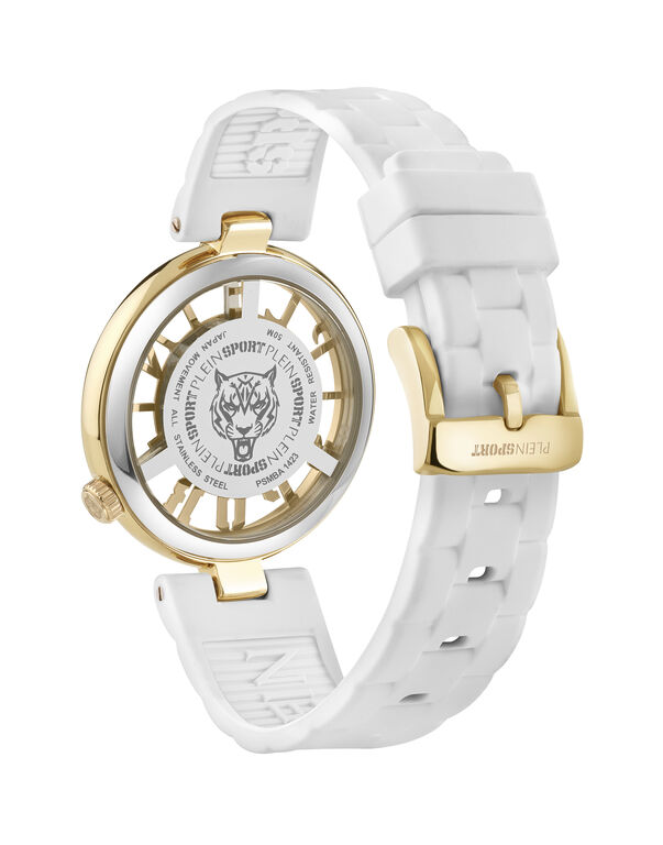 Plein Sport TIGER LUXE WATCH White / Gold