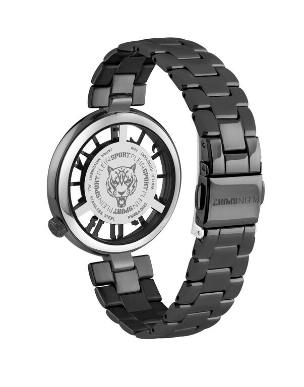 Plein Sport TIGER LUXE Woman Watch Black