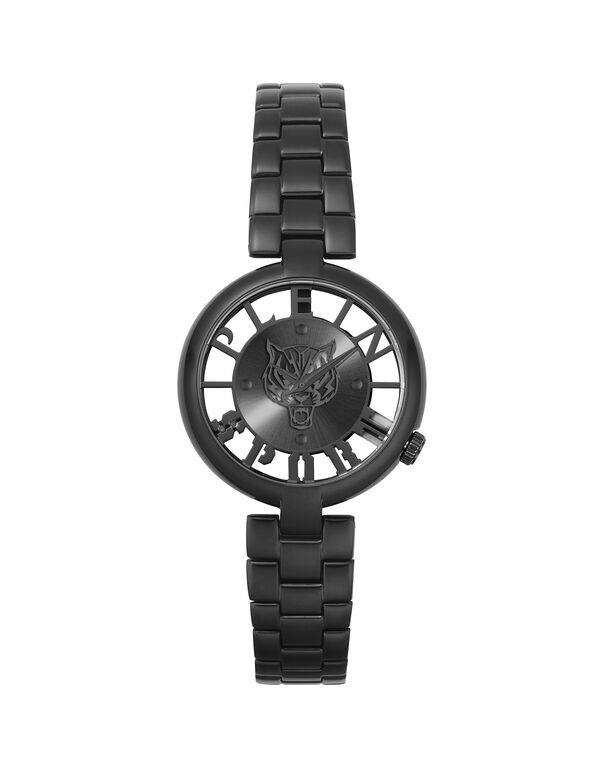 plein sport TIGER LUXE Woman Watch black