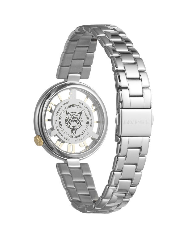 Plein Sport TIGER LUXE Woman Watch Silver