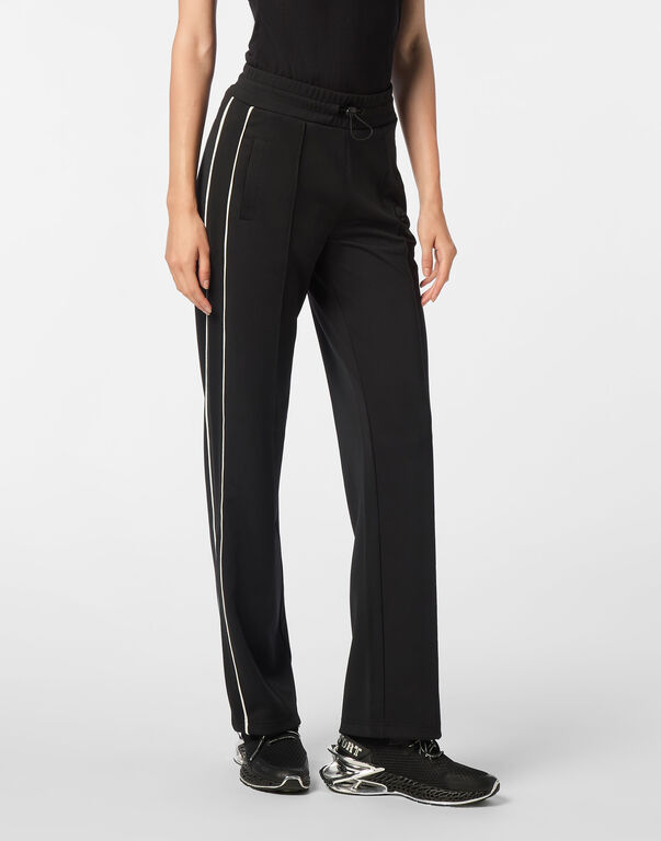 Plein Sport Tracksuit Pants Loose Fit Black