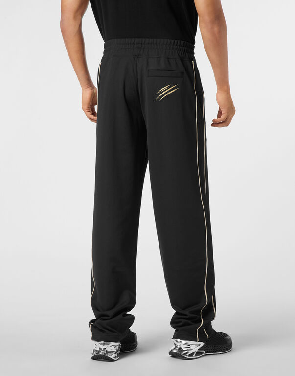 Plein Sport Tracksuit Pants Loose Fit Black