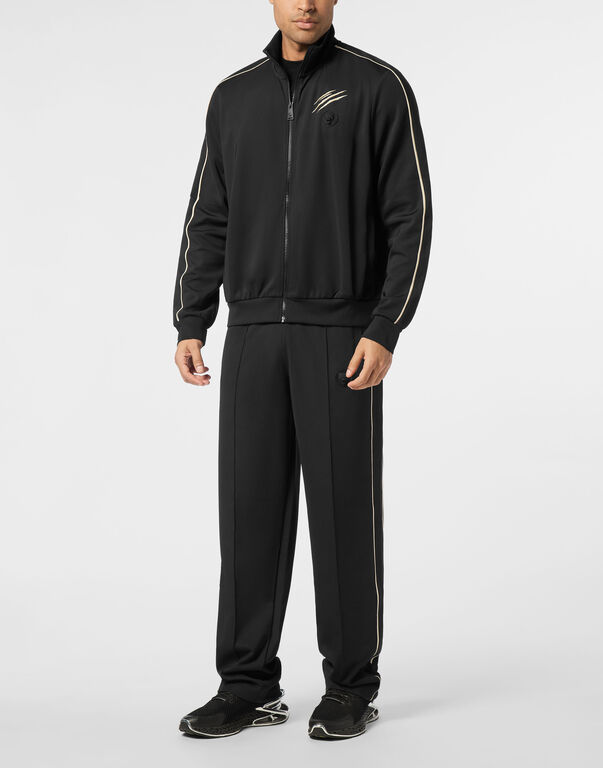 Plein Sport Tracksuit Zip Jacket Black