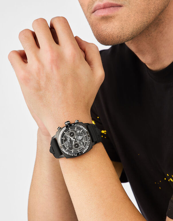 Plein Sport WILDCAT CHRONO Watch Black