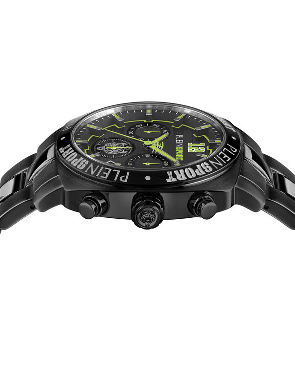 Plein Sport WILDCAT CHRONO Watch Black