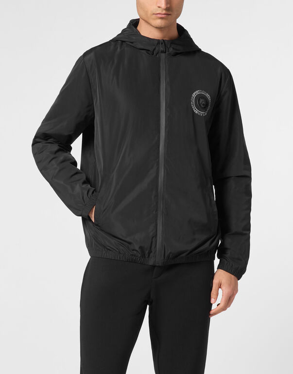 Plein Sport WIndbreaker Carbon Tiger Black