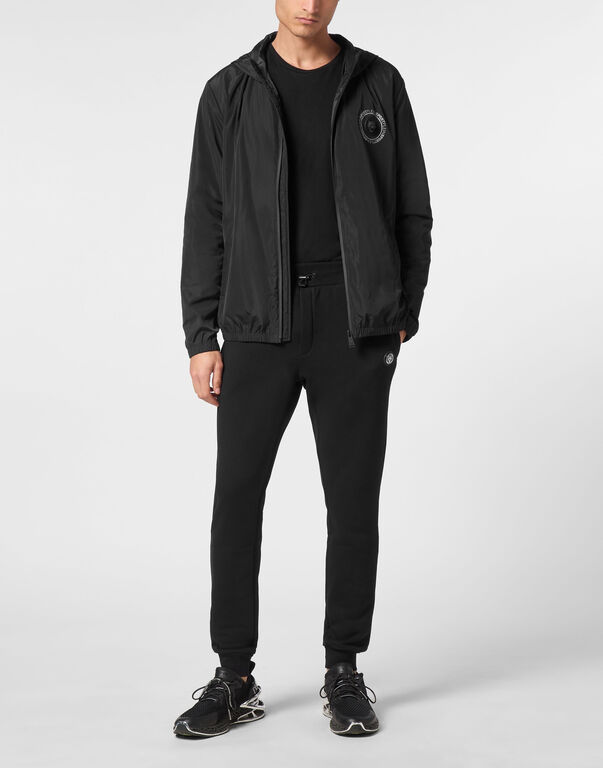 Plein Sport WIndbreaker Carbon Tiger Black