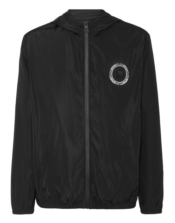 plein sport WIndbreaker Carbon Tiger black