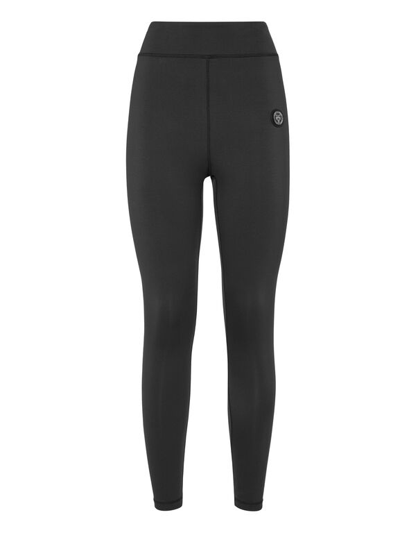 plein sport Push Up High Waisted Leggings Scratch black