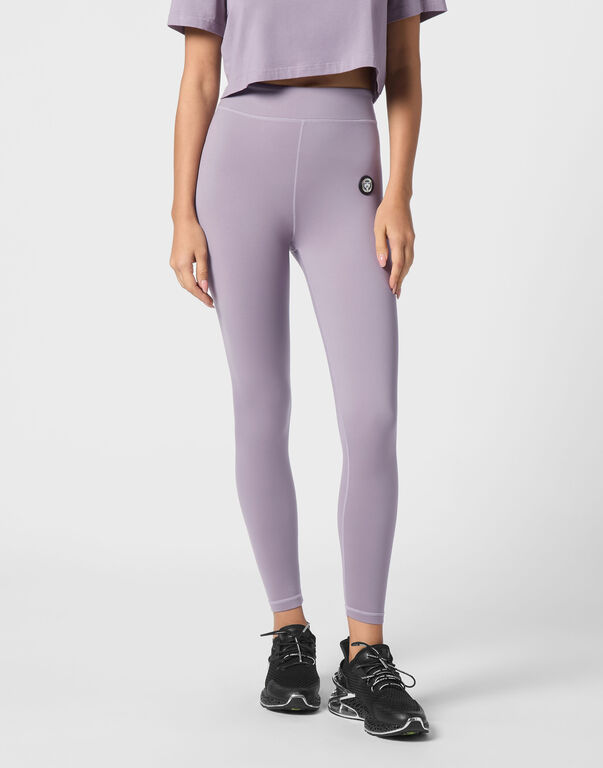 Plein Sport Push Up High Waisted Leggings Scratch Purple