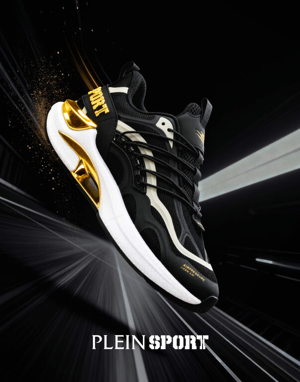 Plein Sport Runner PRESSURE //GEN.X.04 Black/light Gold