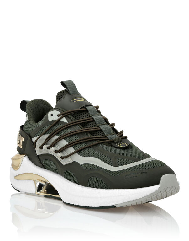 plein sport Runner PRESSURE //GEN.X.04 military/light gold