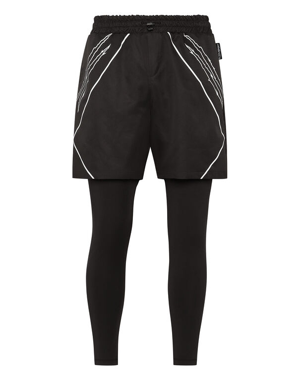 plein sport Running Pants Tiger Court Edition black