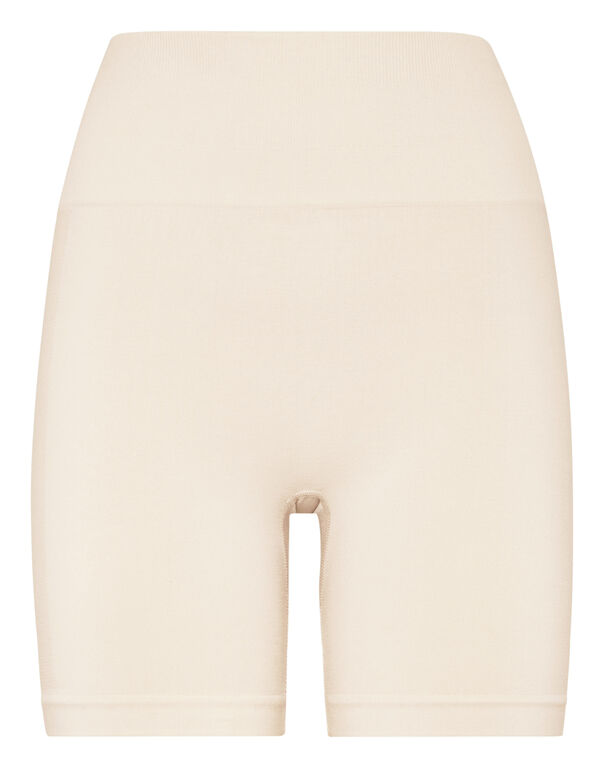 plein sport Seamless Micro Biker Shorts Logo light grey