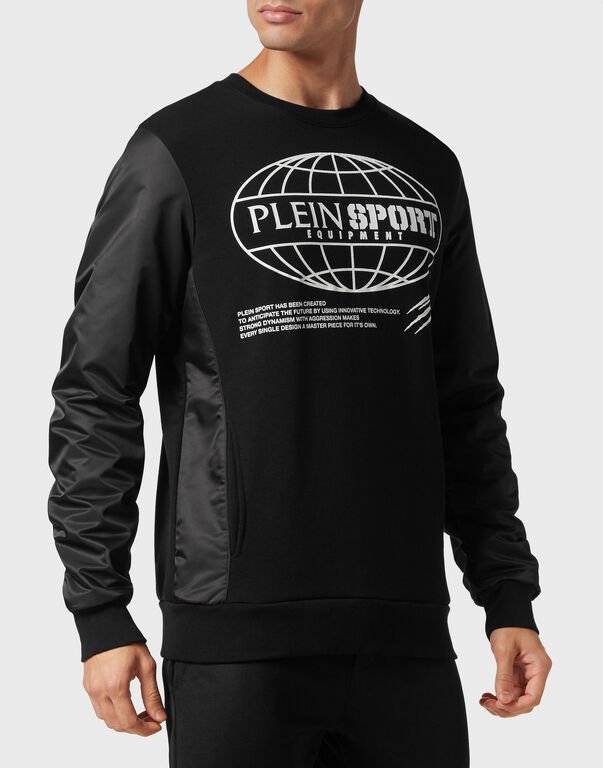 Plein Sport Sweatshirt LS Global Express Edition Black