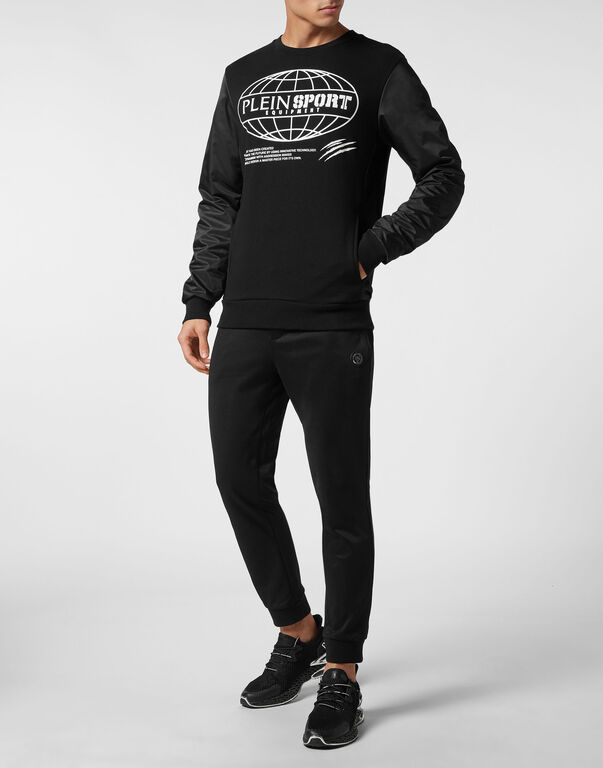 Plein Sport Sweatshirt LS Global Express Edition Black