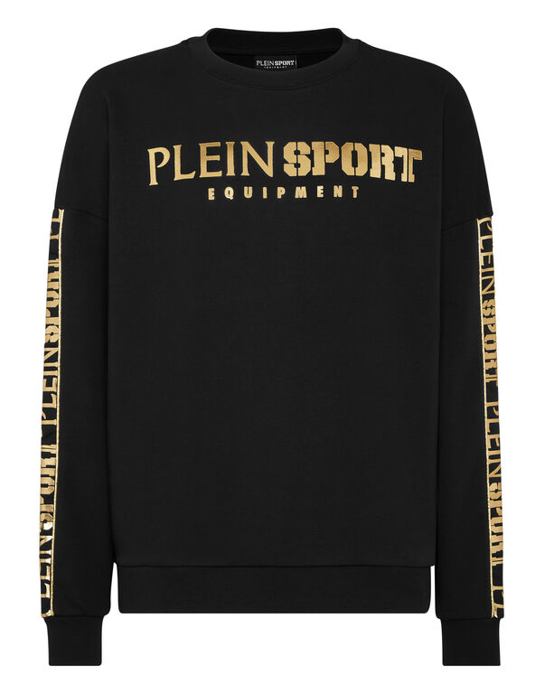 plein sport Sweatshirt LS Laminated black/light gold