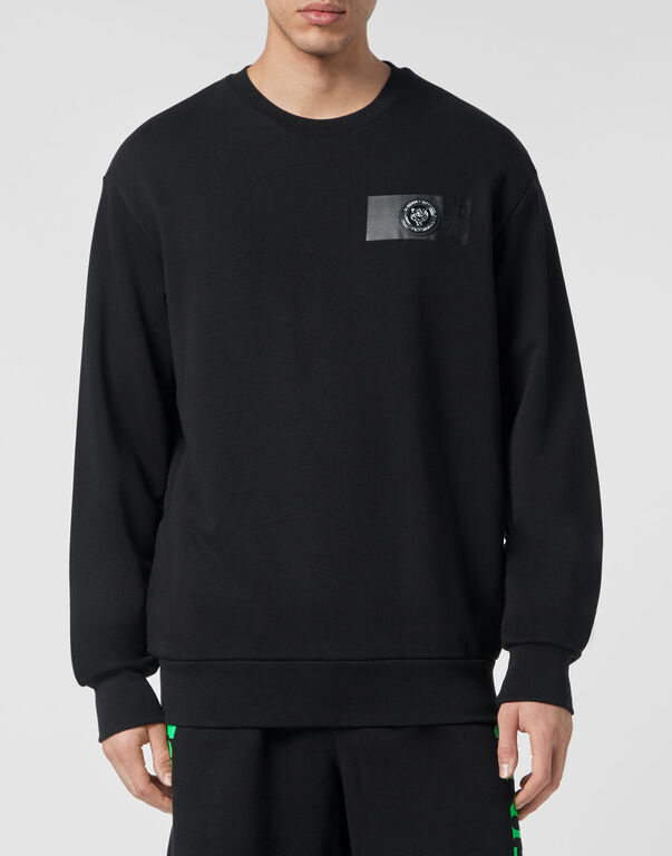 Plein Sport Sweatshirt Plein Sport Black+green Fluo