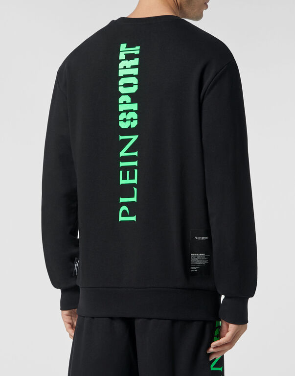 Plein Sport Sweatshirt Plein Sport Black+green Fluo