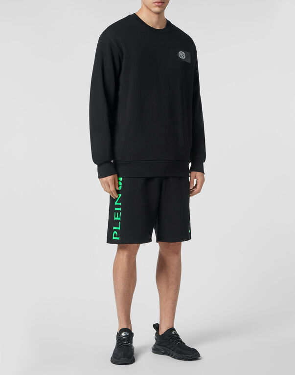 Plein Sport Sweatshirt Plein Sport Black+green Fluo