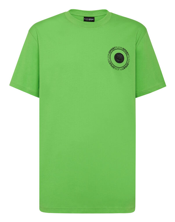 plein sport T-shirt Round Neck SS Carbon Tiger Green Fluo/Black