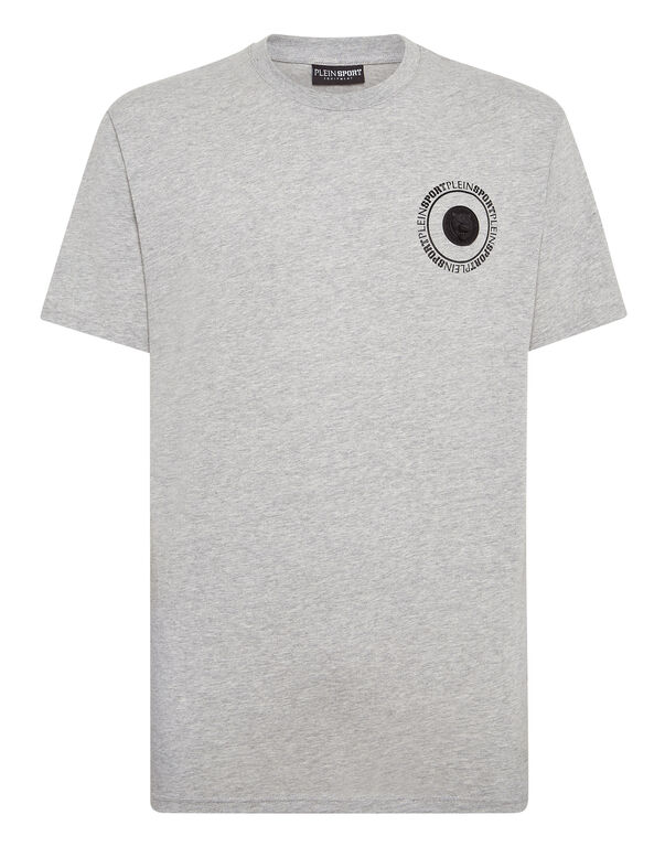 plein sport T-shirt Round Neck SS Carbon Tiger grey / black