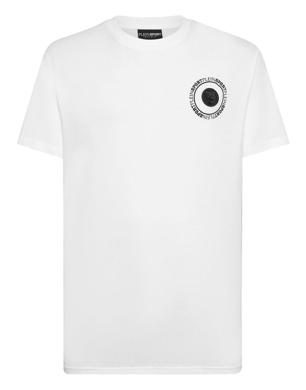 plein sport T-shirt Round Neck SS Carbon Tiger white / black