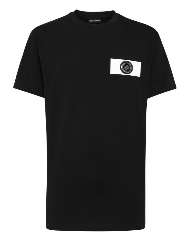 plein sport T-shirt Round Neck SS Global Express Edition black / white