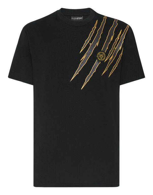 plein sport T-shirt Round Neck SS Scratch black / black